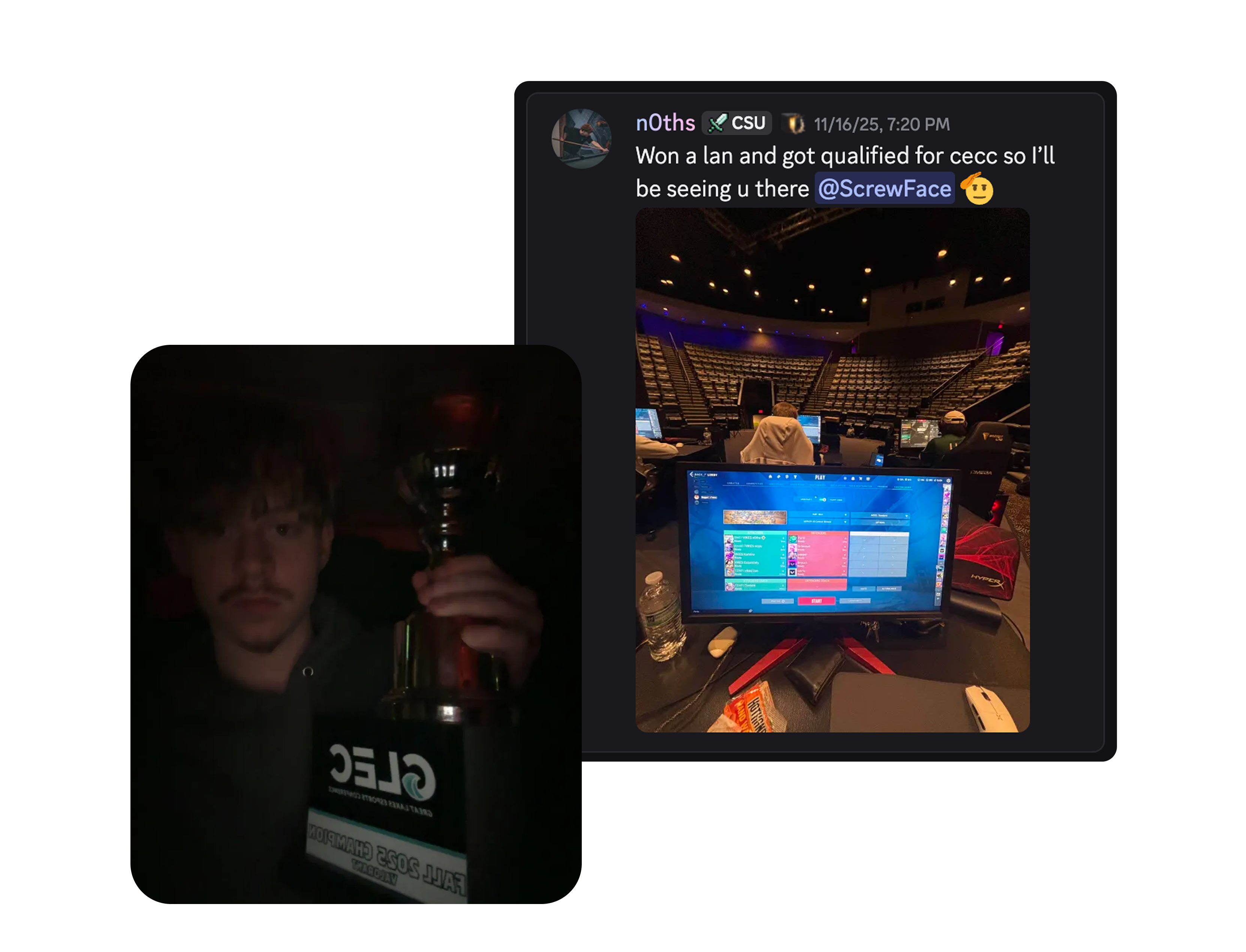 n0ths winning GLEC LAN and qualifying for CECC